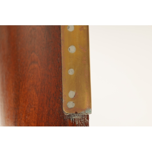 87 - A 1940S LAMINATED MAHOGANY 'CHEETAH X' PROPELLER with metal strap ends - bearing a plaque stamped 'D... 