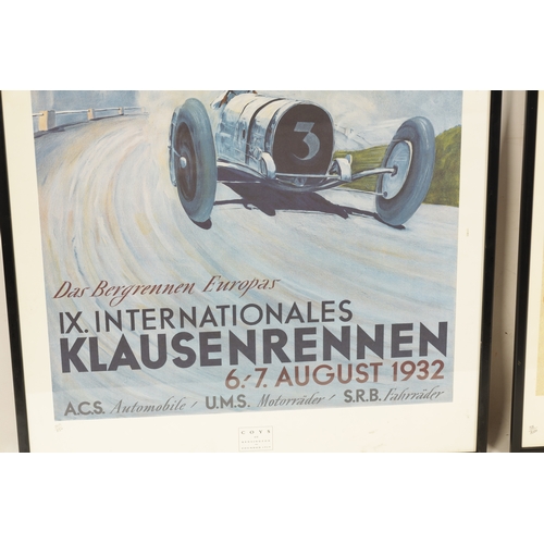 93 - TWO COYS OF KENSINGTON LIMITED EDITION OFFSET LITHOGRAPHS together with a Christies auction poster. ... 