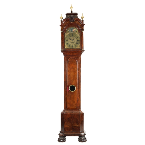 ROGER DUNSTER AN 18TH CENTURY DUTCH BURR WALNUT EIGHT DAY LONGCASE ...