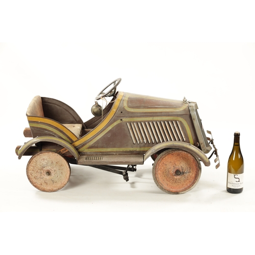 20 - A RARE VINTAGE GERMAN CHILD’S ROADSTER PEDAL CAR CIRCA 1936 with original paint. (99cm wide 46cm dee... 