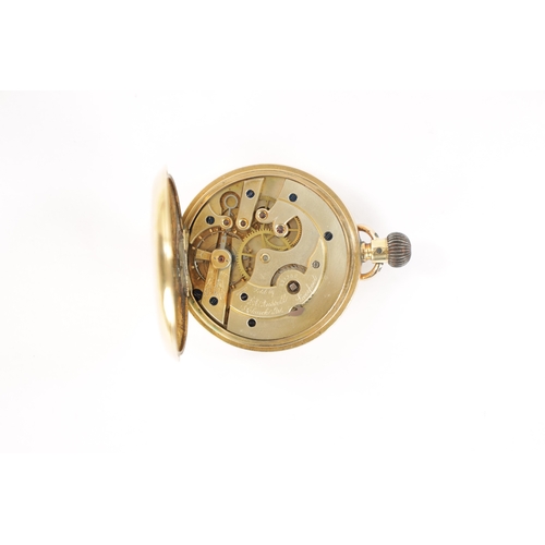 656 - THOMAS R RUSSELL. 18 CHURCH STREET LIVERPOOL, AN 18CT GOLD FULL HUNTER GENTLEMAN'S POCKET WATCH havi... 