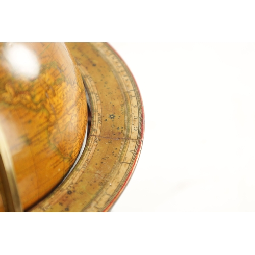 780 - A RARE PAIR OF SMALL REGENCY J & W NEWTON GLOBES the 5 1/2