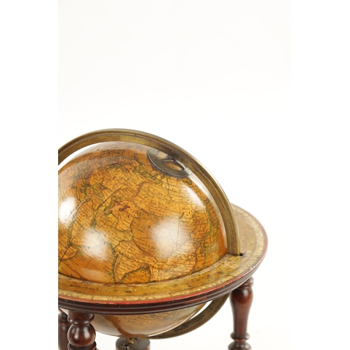 780 - A RARE PAIR OF SMALL REGENCY J & W NEWTON GLOBES the 5 1/2