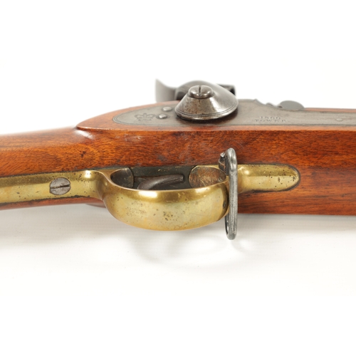 805 - A MID 19TH CENTURY ENFIELD 1860 PATTERN THREE BAND PERCUSSION MUSKET BY TOWER having a 96cm barrel w... 