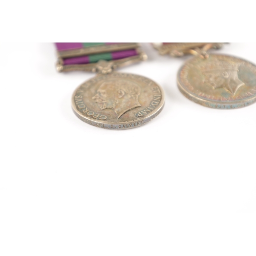 826 - A PAIR OF MEDALS. GVR GERAL SERVICE MEDAL 1918 AND AN ARMY LONG SERVICE AND GOOD CONDUCT MEDAL both ... 