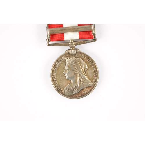 831 - CANADA GENERAL SERVICE MEDAL WITH ONE CLASP presented to Pte. S. Laraway, Missisquoi. H.G. The clasp... 