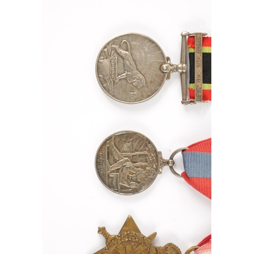 834 - A GROUP OF FIVE WW1 MEDALS presented to 2359 PTE. WILLIAM CHARLES BARR, LAN. FUS. Comprising of The ... 