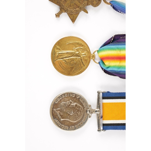 834 - A GROUP OF FIVE WW1 MEDALS presented to 2359 PTE. WILLIAM CHARLES BARR, LAN. FUS. Comprising of The ... 