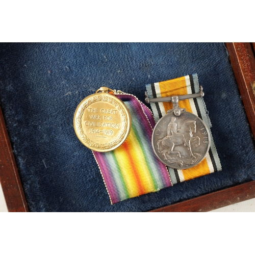 845 - A CASED GROUP OF 1ST AND 2ND WORLD WAR MEDALS awarded to 218541 SPR.J. DIXON. R.E. Comprising of a W... 