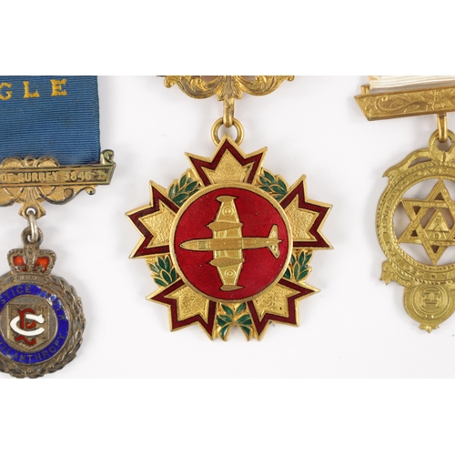 849 - A COLLECTION OF MASONIC AND ORDER OF THE BUFFALOES MEDALS in various designs including silver and en... 