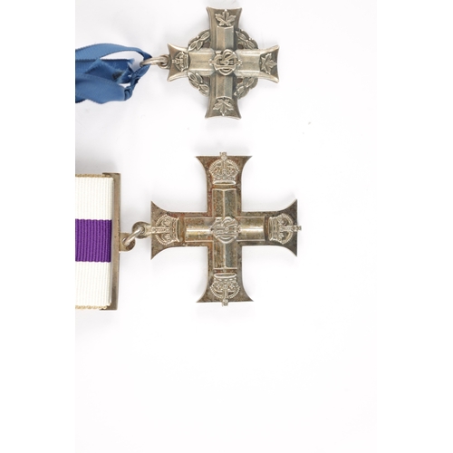 850 - A MILITARY CROSS MEDAL AND A CANADIAN MEMORIAL CROSS. The Military Cross presented to 2nd Lieutenant... 