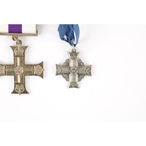 850 - A MILITARY CROSS MEDAL AND A CANADIAN MEMORIAL CROSS. The Military Cross presented to 2nd Lieutenant... 