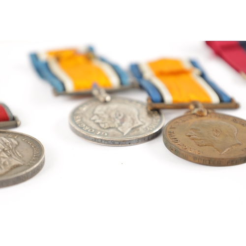 853 - A COLLECTION OF FIVE WAR MEDALS comprising of a British War Medal, and a Mercantile Marine Medal bot... 