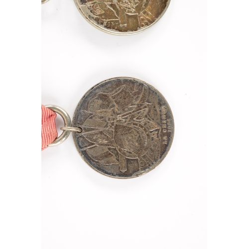 857 - A COLLECTION OF THREE TURKISH CRIMEA MEDALS two inscribed 'LA CRIMEA 1855' and one 'CRIMEA 1855' (3)... 