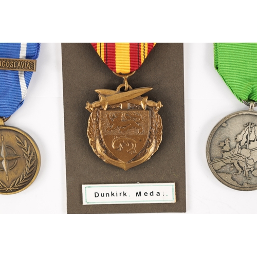 860 - A MIXED COLLECTION OF NINE MEDALS (9)