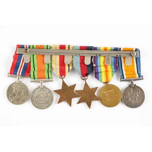 862 - A GROUP OF SIX WW1 AND WW2 WAR MEDALS awarded to 56199 S.SJT.J. SIMPSON . R.A.M.C. Comprising of WW1... 