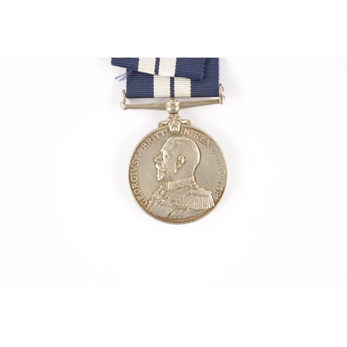 874 - A WW2 DISTINGUISHED SERVICE MEDAL presented to 276758 J. ROBERTSON, CH.STO. H.M.S. LEDA. MINESWEEPER... 