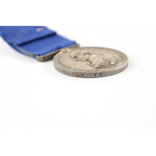 875 - A MATHEW BOULTON’S TRAFALGAR MEDAL 1805 depicting the bust of Nelson, on reverse the battle of trafa... 