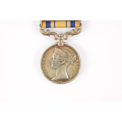 877 - SOUTH AFRICA 1877-79 MEDAL presented to SERGT. H.MC LEOD. C.M. RIFLES, clasp for '1877-8-9'. (36mm d... 