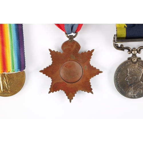 881 - AN INDIAN GENERAL SERVICE MEDAL AND AN IMPERIAL SERVICE MEDAL The Indian medal with NORTH WEST FRONT... 