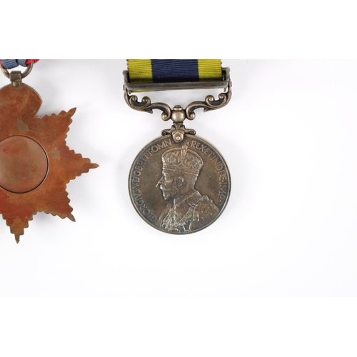 881 - AN INDIAN GENERAL SERVICE MEDAL AND AN IMPERIAL SERVICE MEDAL The Indian medal with NORTH WEST FRONT... 