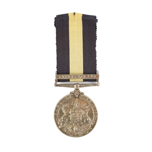 891 - CAPE OF GOOD HOPE GENERAL SERVICE MEDAL 1880-97 WITH CLASP presented to 247 PTE. J. GOW. C. POL. Cla... 