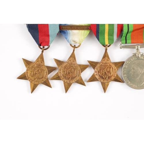 892 - A GROUP OF FIVE WW2 MEDALS comprising of a 1939-45 Star, The Atlantic Star with France and Germany c... 