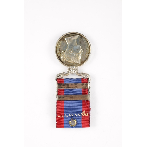 912 - A SUTLEJ MEDAL 1845 MEDAL WITH TWO CLASPS presented to BOMBR D. GRAHAM 1ST. BRIGADE. H.A. The two cl... 