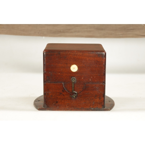 1254 - LITHERLAND, DAVIES & CO., LIVERPOOL. A SMALL MID 19TH CENTURY TWO-DAY MARINE CHRONOMETER the mahogan... 