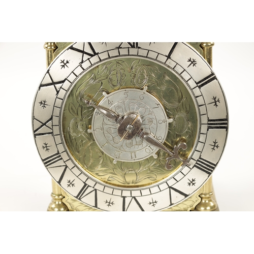 1290 - PETER CLOSON, NEARE HOLBORNE BRIDGE, FECIT. A RARE FIRST PERIOD 1630’S LANTERN CLOCK with a large be... 