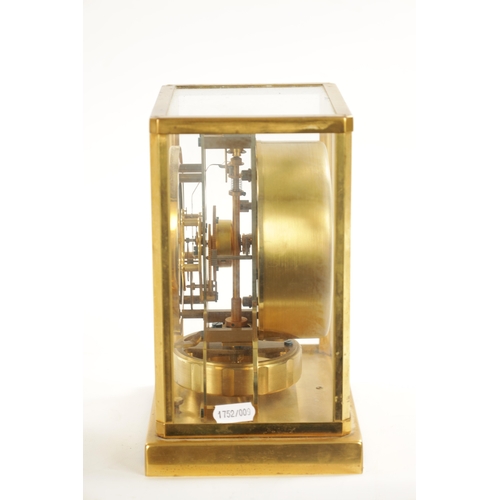 1292 - A 1950’S JAEGER-LECOULTRE ATMOS CLOCK with gilt glazed case and Arabic dial, movement no. 85846 (22c... 