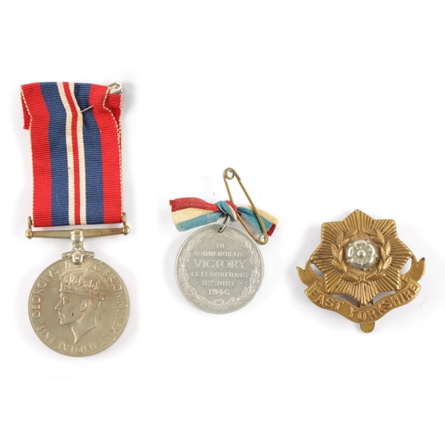 868 - TWO WW2 BOXED MEDAL GROUPS with lists, together with a King George VI Coronation medal and an East Y... 