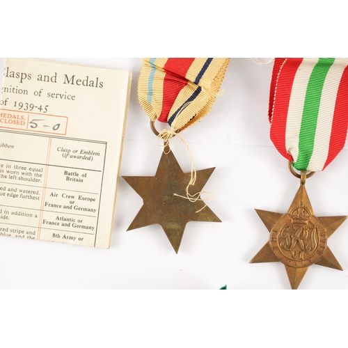 868 - TWO WW2 BOXED MEDAL GROUPS with lists, together with a King George VI Coronation medal and an East Y... 