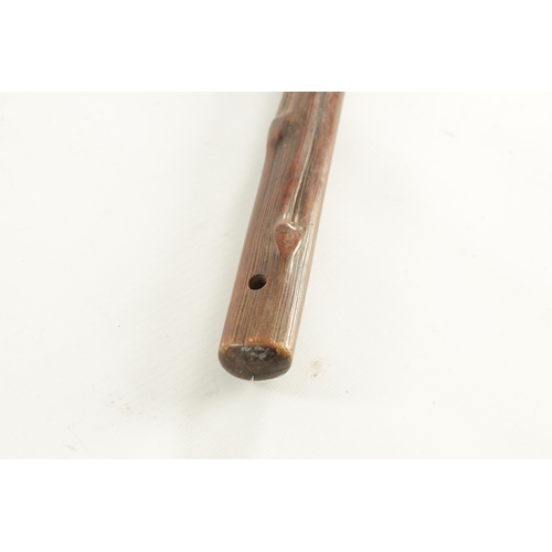 175 - A 19TH CENTURY FIJI ULA OR ZULU KNOBKERRIE the root wood club has good colour and patina. (61.5cm ov... 