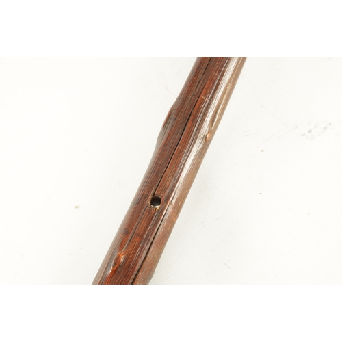 175 - A 19TH CENTURY FIJI ULA OR ZULU KNOBKERRIE the root wood club has good colour and patina. (61.5cm ov... 