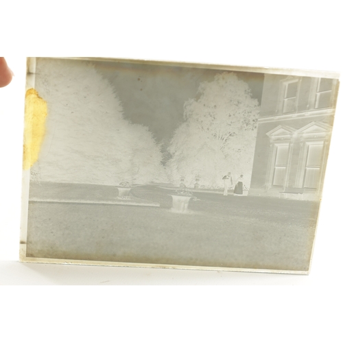 790 - TWO BOXES OF LATE 19TH CENTURY PHOTOGRAPHIC SLIDES BY ALGERNON MONTAGUE LIVESEY taken circa 1904 of ... 