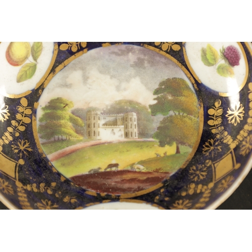 183 - A COLLECTION OF NEW HALL PORCELAIN comprising a rare saucer decorated in the two quail pattern, a pa... 