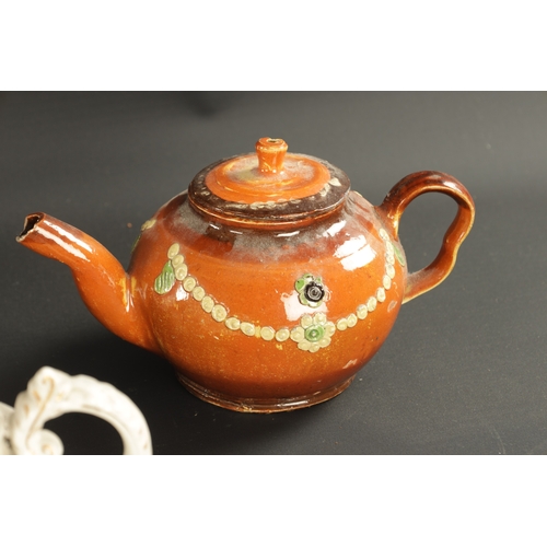 306 - A COLLECTION OF ELEVEN 19TH CENTURY TEAPOTS (19cm high and smaller )