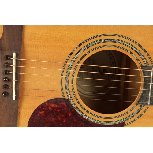 421 - A SAMICH GREG BENNETT J-2 ACOUSTIC GUITAR with a spruce top and rosewood back. (107.5cm long)