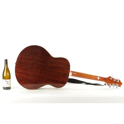 421 - A SAMICH GREG BENNETT J-2 ACOUSTIC GUITAR with a spruce top and rosewood back. (107.5cm long)