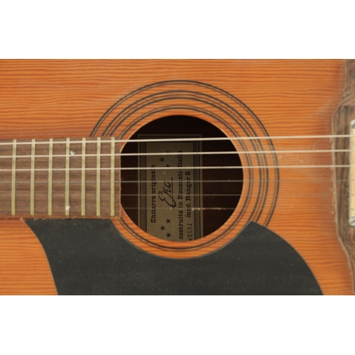 440 - A CHITARRA EKO RANGER 6 LEFT-HANDED GUITAR with spruce top and fiddle back (105cm long )