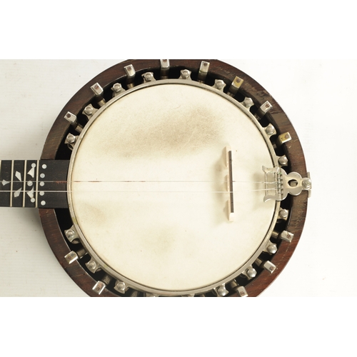 442 - A TANGLEWOOD COVE CREEK FIVE STRING BANJO AND ANOTHER a model TBDLX-PRO with maple resonator in case... 