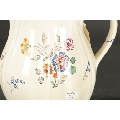 86 - A PEARLWARE JUG FARMER'S ARMS INSCRIBED RICHARD BOOTHERSTONE 1797 together with a NEALE POTTERY JUG ... 