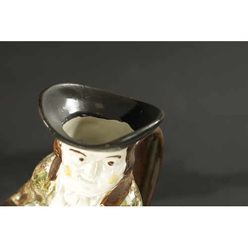 94 - A RARE LATE 18TH CENTURY STAFFORDSHIRE TOBY JUG wearing long trousers 'Hearty Goodfellow' - illustra... 