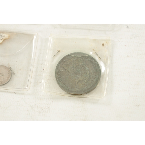 469 - A COLLECTION OF 17TH AND 18TH CENTURY COINS comprising of an 1816 Half Crown, A 1797 George III Two ... 