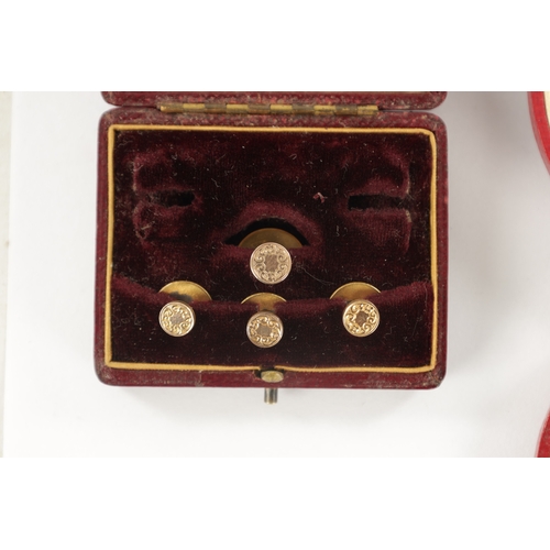 476 - A COLLECTION OF CUFFLINKS AND BUTTONS of various designs.