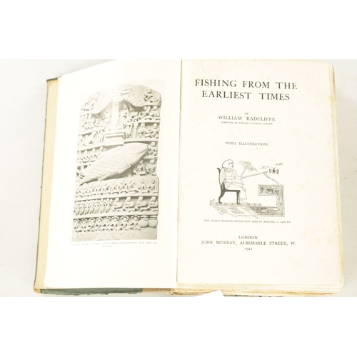 571 - A COLLECTION OF TEN ANGLER FISHING BOOKS including 'The Complete Angler' the first by Izaak Walton t... 