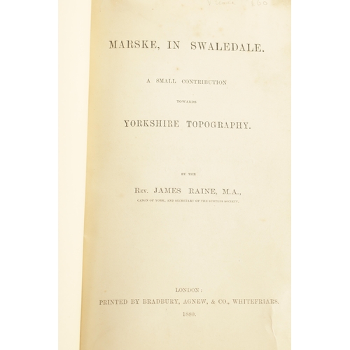 572 - A COLLECTION OF FIFTEEN 18TH / 19TH CENTURY LEATHER-BOUND BOOKS comprising of the history of various... 