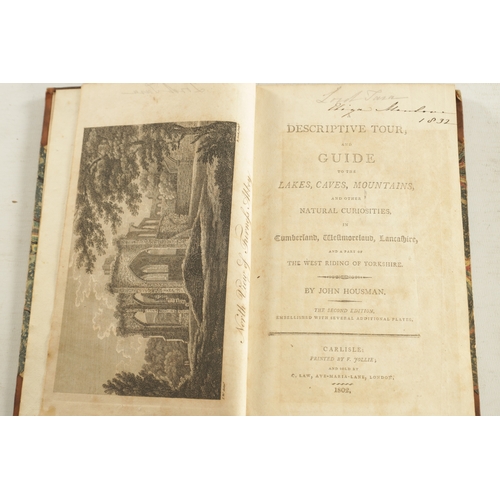 573 - A COLLECTION OF TEN 19TH / 18TH CENTURY BOOKS ON THE LAKE DISTRICT comprising of volumes I and II 'O... 