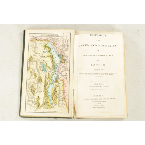 573 - A COLLECTION OF TEN 19TH / 18TH CENTURY BOOKS ON THE LAKE DISTRICT comprising of volumes I and II 'O... 